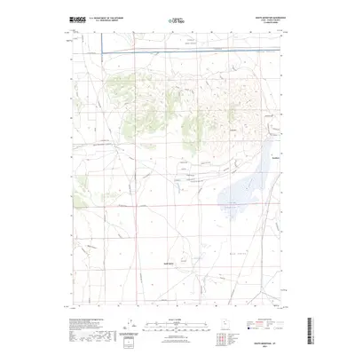 2023 Map of South Mountain, 2023 Print