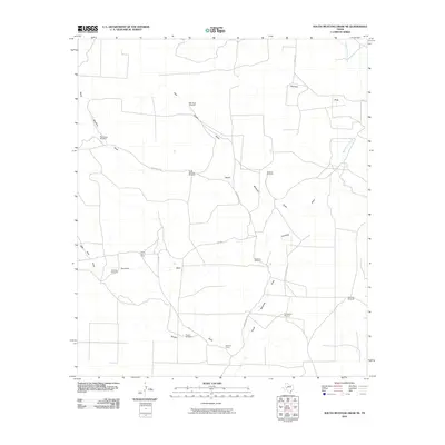 2010 Map of South Mustang Draw NE, 2010 Print