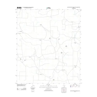 2012 Map of South Mustang Draw NE, 2012 Print