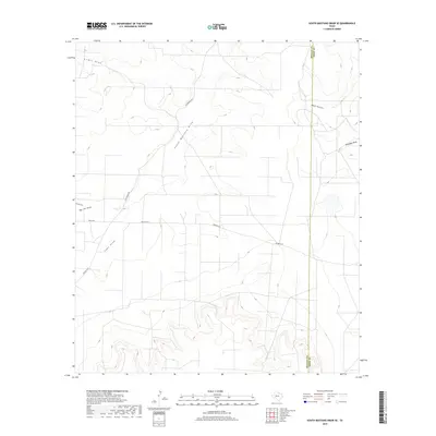 2019 Map of South Mustang Draw SE, 2019 Print
