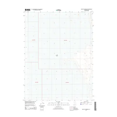2014 Map of South of Arinosa SE, 2014 Print