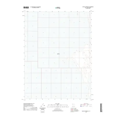 2020 Map of South of Arinosa SE, 2020 Print