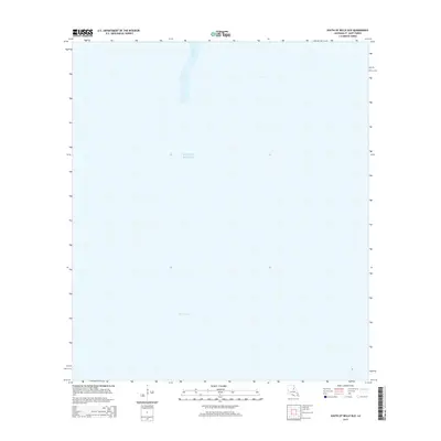 2015 Map of South of Belle Isle, 2015 Print