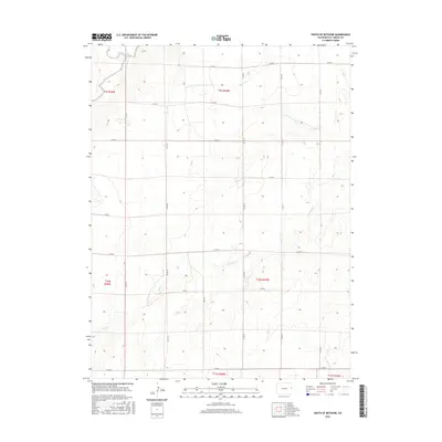 2016 Map of South of Bethune, 2016 Print
