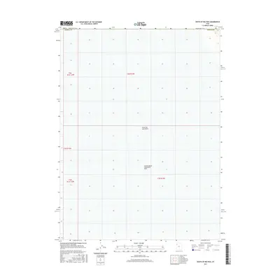 2017 Map of South of Big Pass, 2017 Print