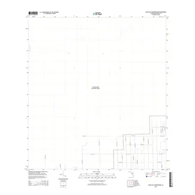 2015 Map of South of Coopertown, 2015 Print