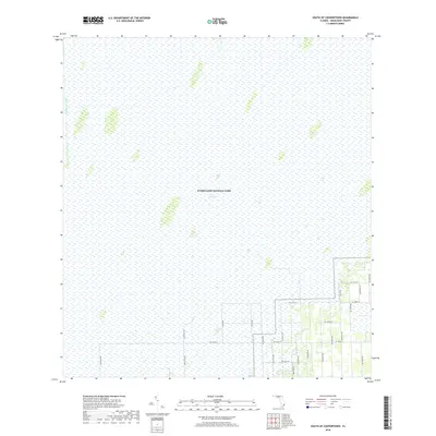 2018 Map of South of Coopertown, 2018 Print