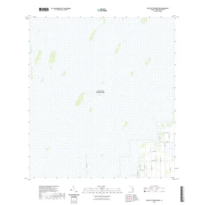 2021 Map of South of Coopertown, 2021 Print