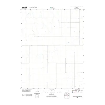 2009 Map of South of Crosby Creek, 2009 Print