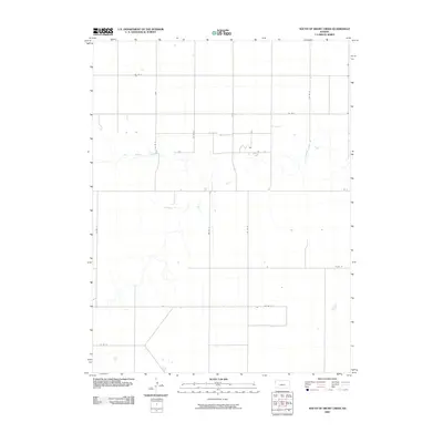 2009 Map of South of Drury Creek, 2009 Print