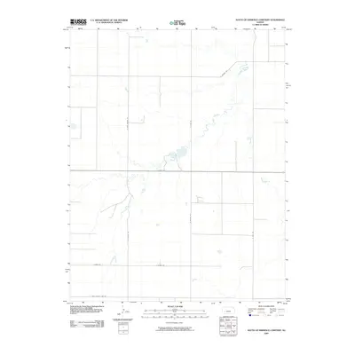 2009 Map of South of Eminence Cemetery, 2009 Print
