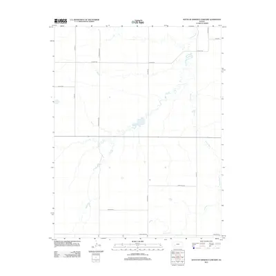2012 Map of South of Eminence Cemetery, 2012 Print