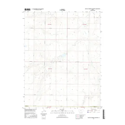 2015 Map of South of Eminence Cemetery, 2015 Print