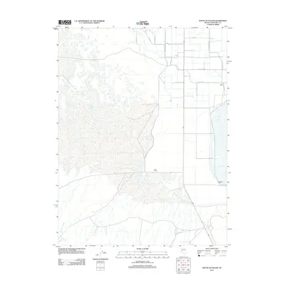 2011 Map of South of Fallon, 2011 Print