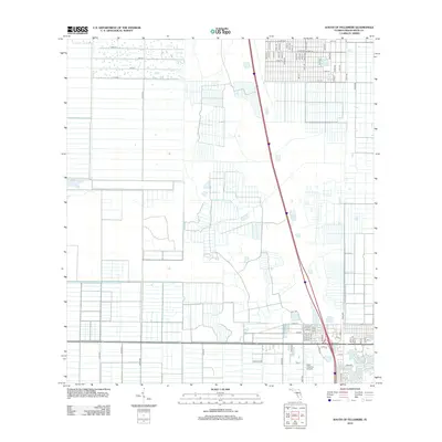 2012 Map of South of Fellsmere, 2012 Print