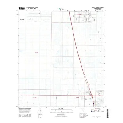 2015 Map of South of Fellsmere, 2015 Print