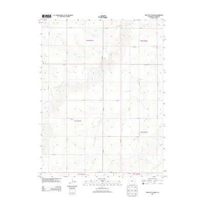 2013 Map of South of Flagler, 2013 Print