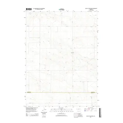 2014 Map of South of Gabe Rock, 2014 Print