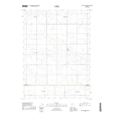 2017 Map of South of Gabe Rock, 2017 Print