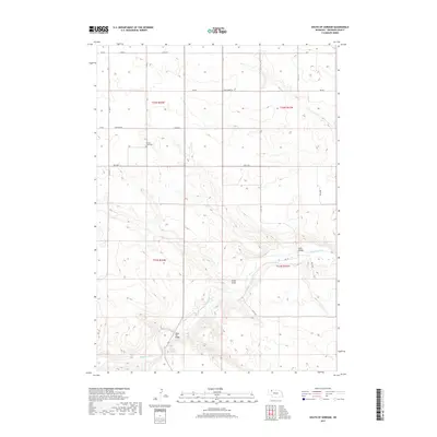 2017 Map of South of Gordon, 2017 Print