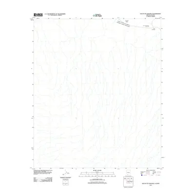 2011 Map of South of Lukeville, 2011 Print