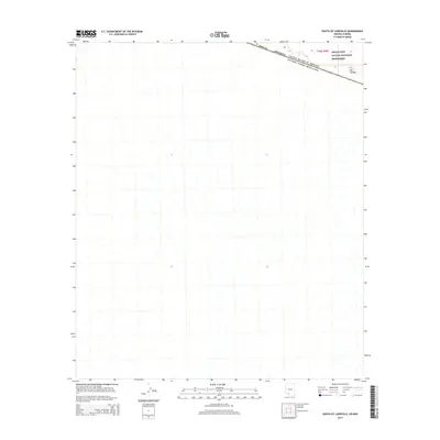 2014 Map of South of Lukeville, 2014 Print