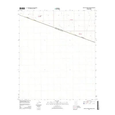 2014 Map of South of Papago Farms, 2014 Print