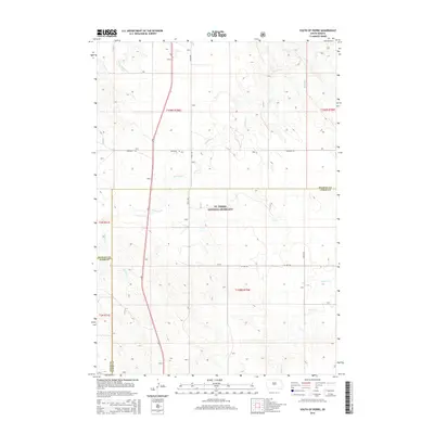 2015 Map of South of Pierre, 2015 Print