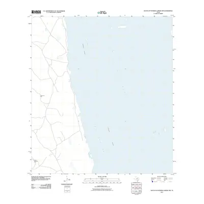 2010 Map of South of Potrero Lopeno NW, 2010 Print