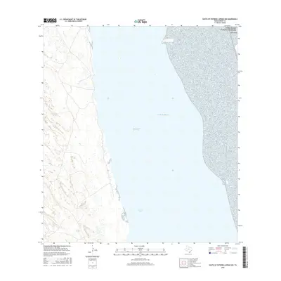 2016 Map of South of Potrero Lopeno NW, 2016 Print