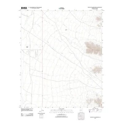 2011 Map of South of Quartzsite, 2011 Print