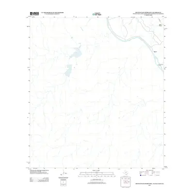 2013 Map of South of San Pedro Hill, 2013 Print