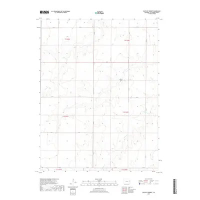 2019 Map of South of Seibert, 2019 Print