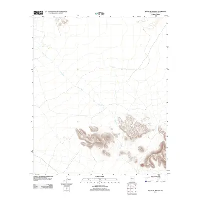 2011 Map of South of Sentinel, 2011 Print