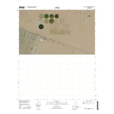 2014 Map of South of Somerton, 2014 Print