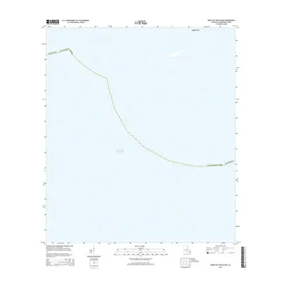 2015 Map of South of South Pass, 2015 Print
