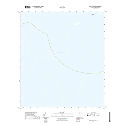 2018 Map of South of South Pass, 2018 Print