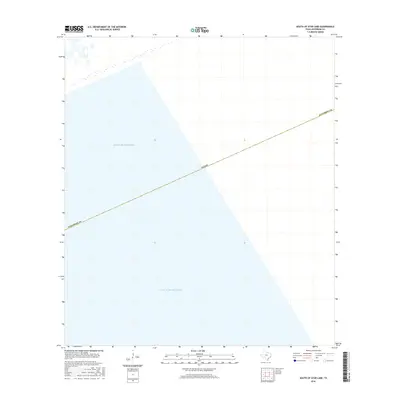 2016 Map of South of Star Lake, 2016 Print