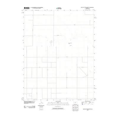 2010 Map of South of Twin Butte, 2010 Print