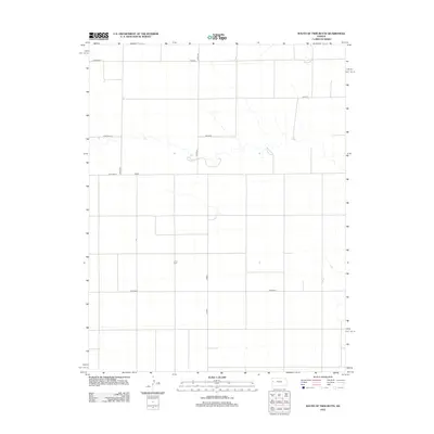 2012 Map of South of Twin Butte, 2012 Print