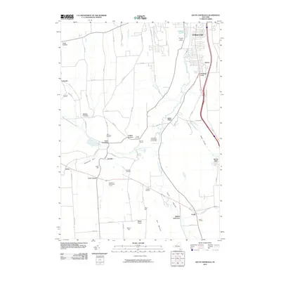 2010 Map of South Onondaga, 2010 Print