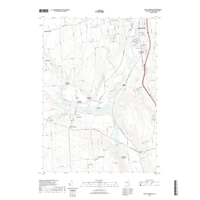 2019 Map of South Onondaga, 2019 Print
