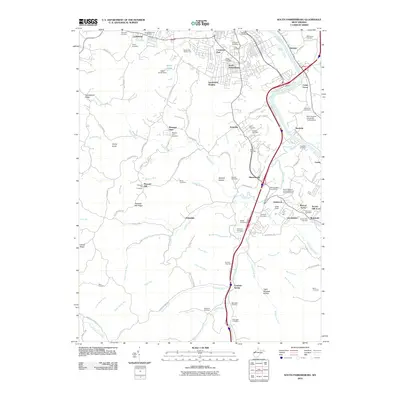 2010 Map of South Parkersburg, 2010 Print