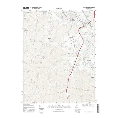 2016 Map of South Parkersburg, 2016 Print