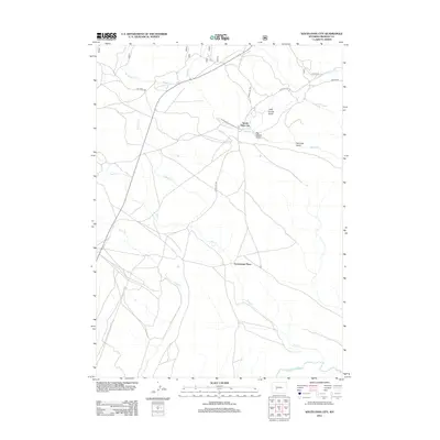 2012 Map of South Pass City, 2012 Print
