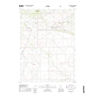 2017 Map of South Pass City, 2017 Print