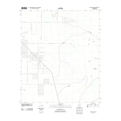 2010 Map of South Peak, 2010 Print