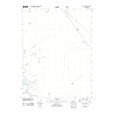 2011 Map of South Peak, 2011 Print