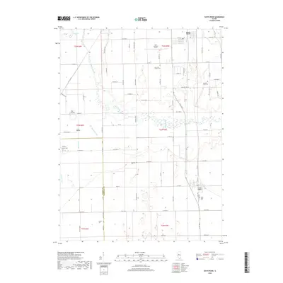 2018 Map of South Pekin, 2018 Print