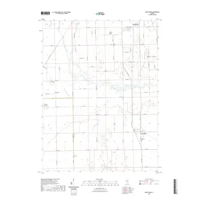 2021 Map of South Pekin, 2021 Print